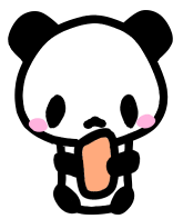 成長段階1のパンダ