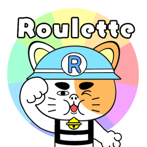 ルーレットにゃん ロゴ